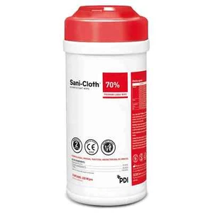 PDI Sani Cloth 70% Alcohol Disinfectant Wipes (Large 200mm) 200 Tub - Picture 1 of 1