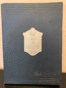 Anuario de escuela secundaria Pottsville 1928 "Potts" 28 Pottsville, Pennsylvania PA - Imagen 1 de 6