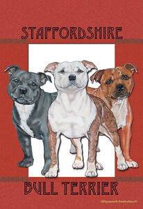 Pipsqueak Garden Flag - Staffordshire Bull Terrier 495121