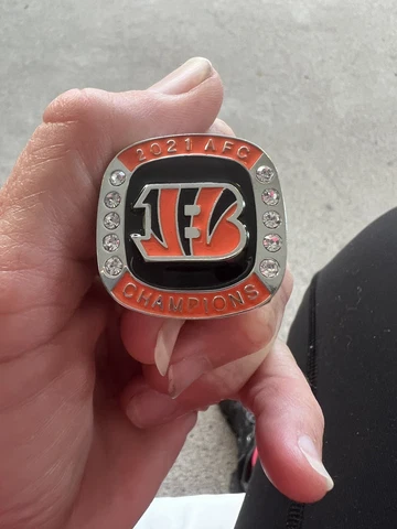 Cincinnati Bengals Season Ticket Member Replica 2021 AFC Championship Ring Cover