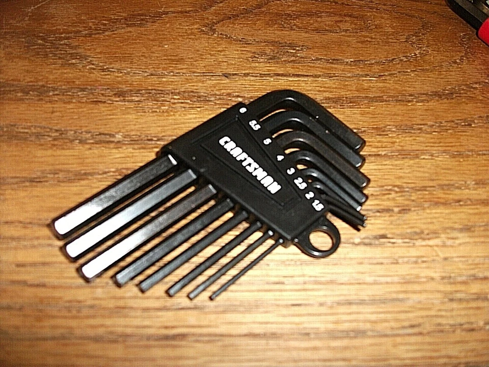 CRAFTSMAN  HEX WRENCH SET METRIC 8 PIECE SHORT  ARM - Image 1 of 1