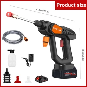 Cordless Pressure Washer, Portable Power Washer, Wireless High - Picture 1 of 13