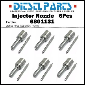6x Boquilla inyectora de combustible 6801131 para Case Cummins 6BT 6CT 6760429 6760529 6760531 - Imagen 1 de 7