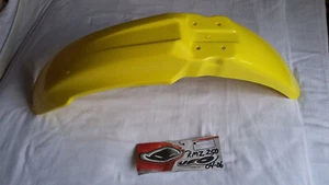 Suzuki RMZ250 2004-06 Front Fender UFO Plastics # SU03930.102 Yellow - Picture 1 of 1