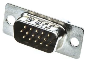 1 x Harting D-Sub High Density Series, 15 Way Through Hole PCB D-sub Connector P - Picture 1 of 1