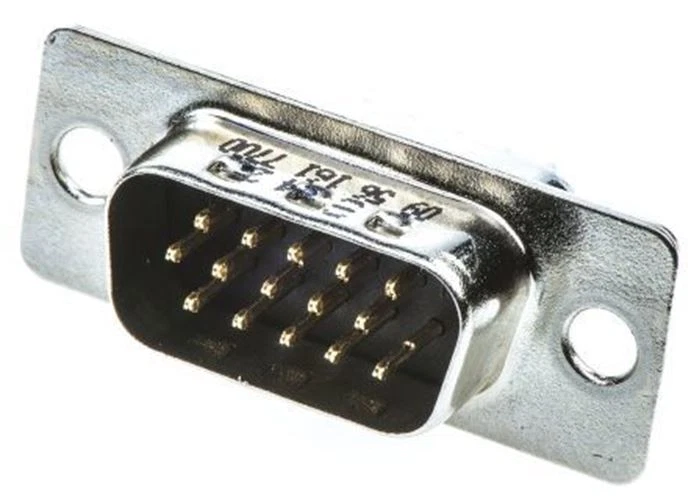1 x Harting D-Sub High Density Series, 15 Way Through Hole PCB D-sub Connector P - Image 1 of 1