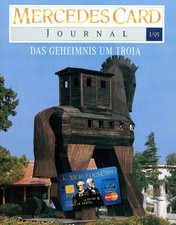 Mercedes Card Journal 1995 1/95 Geheimnis um Troja Peter Hofmann Eric Clapton