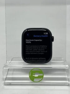 GPS Only Apple Watch Series 10 46MM Black Aluminum MWY53L/A - Photo 1 sur 12