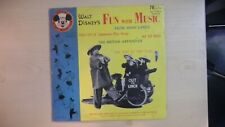 MickeyMouse Club Record Walt Disney's FUNw/MUSIC From Many Lands 78rpmDBR53 1955