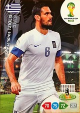 183 Alexandros Tziolis - 2014 FIFA World Cup Brazil - Panini Adrenalyn XL (13)