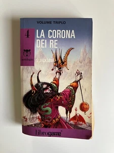 LIBROGAME SORTILEGIO 4 LA CORONA DEI RE Steve Jackson seconda ristampa 1990 EL - Foto 1 di 7