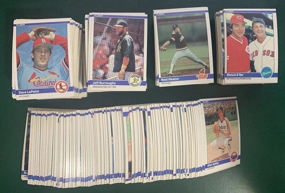 1984 Fleer SET BREAK singles - stars, rookies, commons, HOFers, #221-440 - Image 1 of 1