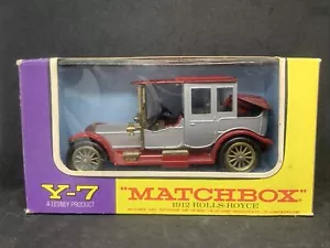 Matchbox Models of Yesteryear Y-7 1912 Rolls-Royce in original box - Picture 1 of 5