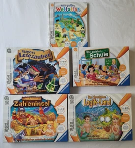 Tiptoi Paket - 4 Spiele & 1 Buch - perfekt ab 5 Jahre - teilweise NEU - Bild 1 von 18
