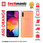 Samsung Galaxy A50  (Dual SIM) - 128GB - Orange (Unlocked) Smartphone - Grade A