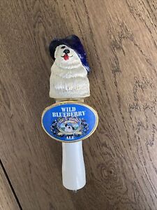 Sea Dog Wild Blueberry Ale Beer Tap Handle Maine Brewery Free Shipping Pre Owned