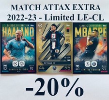 Topps Match Attax Extra Champions League 2022/23 Limited LE CL Choose Cards