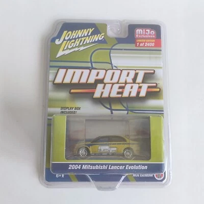 JOHNNY LIGHTNING Import Heat 2004 Mitsubishi Lancer Evolution JLCP7248 - Image 1 of 3