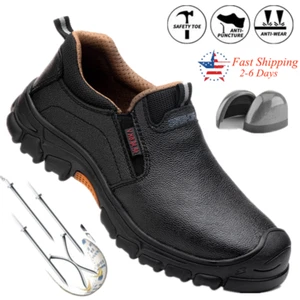 Unverwüstliche Sicherheitsschuhe Herren Stahlkappe Schuhe Industrieschuhe Wanderschuhe - Bild 1 von 22