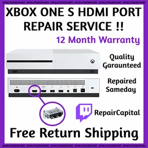 Xbox One S HDMI Port Repair Replacement Professional Service -Quality Guaranteed - Picture 1 of 5