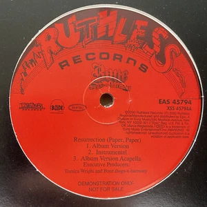 BONE THUGS-N-HARMONY - RESURRECTION (PAPER, PAPER) (12") 2000!!! RARE!!! - Picture 1 of 1