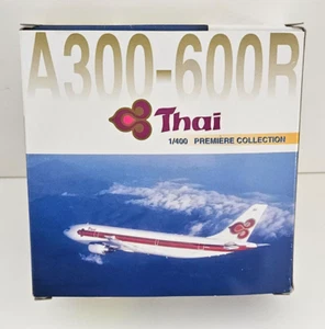 1/400 DRAGON THAI AIRWAYS AIRBUS A300-600R #55151 USED DMG DIECAST AIRPLANE - Picture 1 of 6