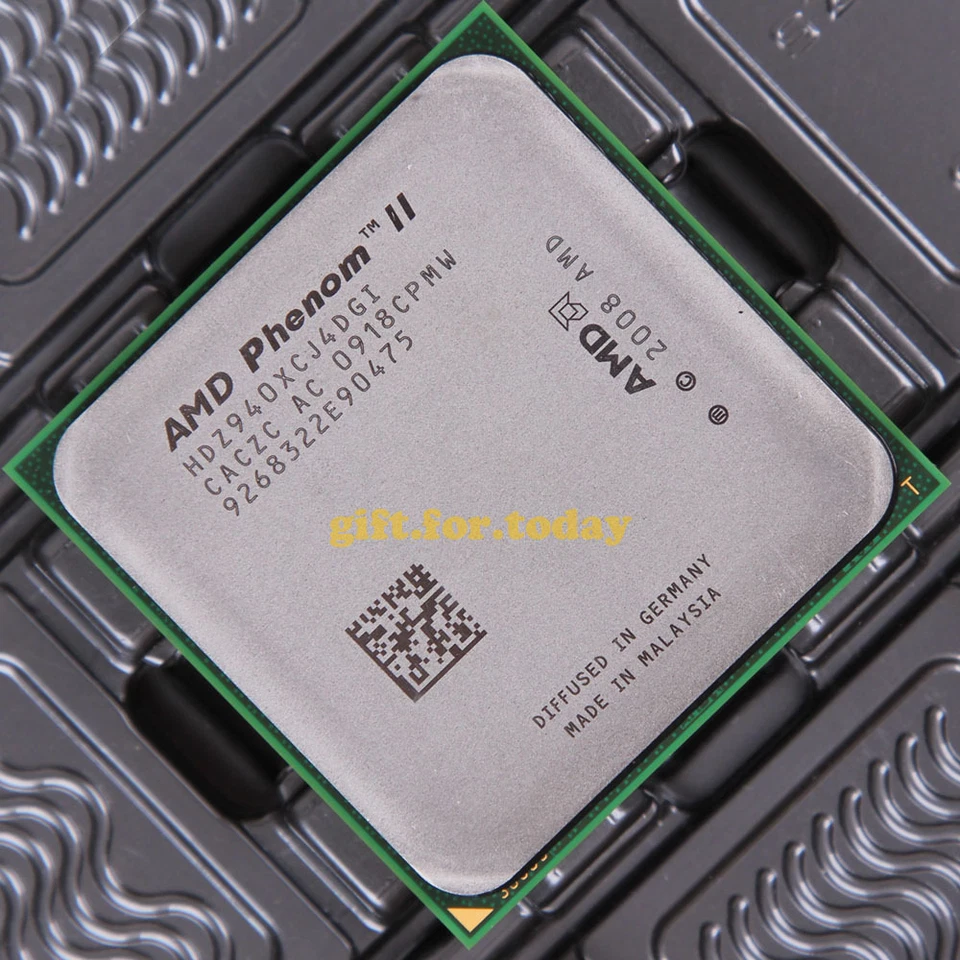 Original AMD Phenom II X4 940 3 GHz Quad-Core (HDZ940XCJ4DGI) Processor CPU - Image 1 of 1