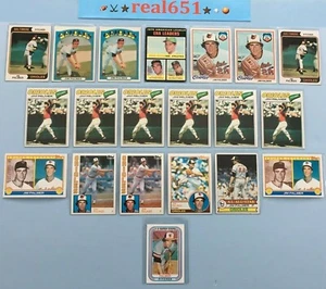 1971~1984 JIM PALMER Lot x 20 Vintage | Topps Kellogg's | Orioles HOF Batch - Picture 1 of 11