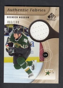 2005-06 SP Game Used Authentic Fabrics Jersey Gold #AF-MW - BRENDEN MORROW /100 - Picture 1 of 1