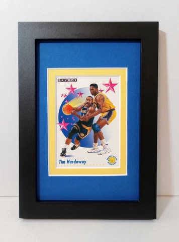 Tim Hardaway Golden State Warriors Display Custom Framed Basketball Card Plaque Cover