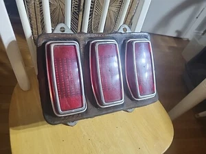 1969 Ford Mustang Mach 1 Tail Light Bezel Left Or Right Hand Side Used Nice - Picture 1 of 8