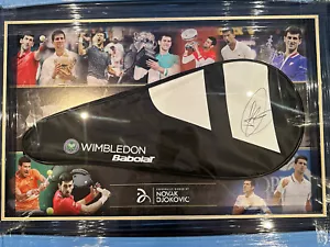 Funda raqueta Novak Djokovic firmada por Wimbledon Babolat RARA - Imagen 1 de 7
