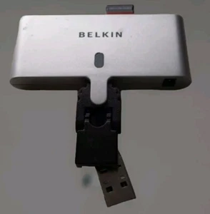 Belkin F5U415 4 to 1 USB Ports Silver Black Swivel Hub - Picture 1 of 2