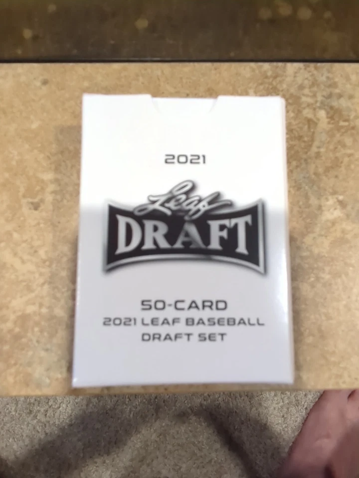 2021 LEAF DRAFT BASEBALL 50 CARD FACTORY SET ~ BOBBY WITT JR ~ RILEY GREENE..ETC - Image 1 of 1