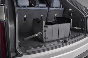 Cadillac Escalade IQ XT6 + more Cargo Organizer Jet Black w Logo 85545359 OEM GM - Picture 1 of 6