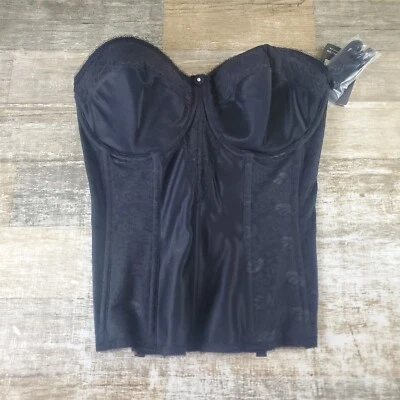 Dominique Intimates Colette Encaje Sin Tirantes Bustier Corsé Lencería Mujer Talla 32F Foto 1 de 4