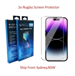 2X Nuglas Glass Screen protector iPhone 6 Plus 6S Plus - Picture 1 of 6