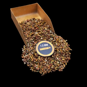 Frucht Jaspis Edelstein zerkleinert grob 1-3 mm Edelstein für Holzintarsien - Bild 1 von 8
