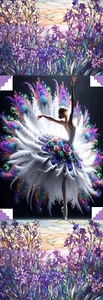 BALLERINA DANCING LADY,FLOWERS, BIRD, DOG, CAT,FAIRIES-UNIQUE BOOKMARKS - Imagen 1 de 1