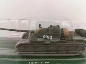 1/72 TANQUE PANZER T-55 EJERCITO MILITARY ESCALA SCALE TANK DIECAST DIE CAST - Imagen 1 de 3