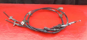 03 04 05 HONDA CIVIC REAR E PARKING BRAKE CABLE SET PAIR BOTH DRUM OEM 1.7L SOHC - Picture 1 of 3
