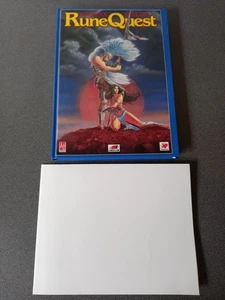 JDR RUNEQUEST - LIVRE DES RÈGLES - 240 Pages + CARTE-ORIFLAM / CHAOSIUM 1987 FR - Picture 1 of 21
