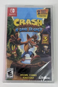 Crash Bandicoot: N-Sane Trilogy Nintendo Switch Brand New Sealed W/Prot Case - Bild 1 von 6