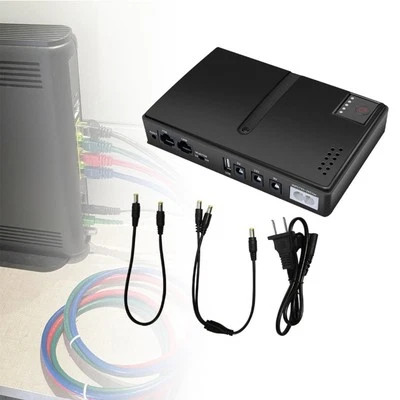 Fuente de alimentación ininterrumpida 1018L DC Respaldo UPS Router Adaptador de corriente Hágalo usted mismo Foto 1 de 4