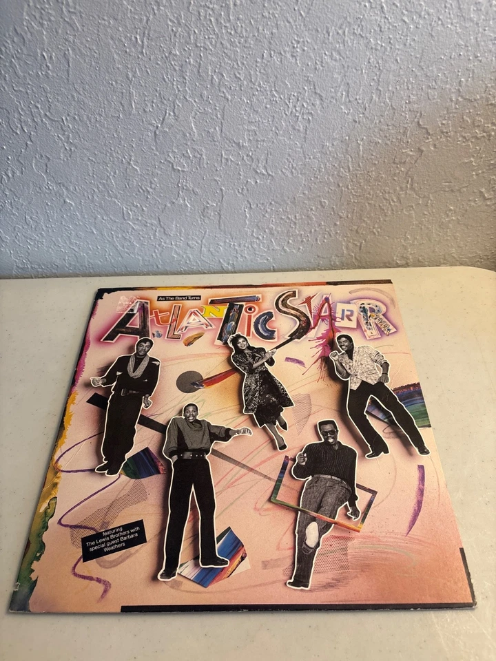 ATLANTIC STARR AS THE BAND TURNS VINYL REORD LP 1985 A&M RECORDS SP 5019 VG/VG+ Foto 1 de 4