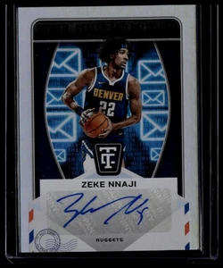 2024-25 Totally Certified #SD-ZEK Zeke Nnaji Signed Sealed and Delivered - Picture 1 of 2