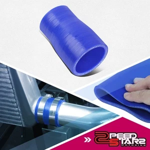 1.50"-1.75" STRAIGHT TRANSITION REDUCER 4-PLY BLUE SILICONE COUPLER PIPE HOSE - Bild 1 von 7
