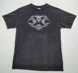 Camiseta de rugby de Nueva Zelanda para hombre talla mediana todos los negros 2007 bandera de 2 caras - Imagen 1 de 5