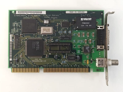 Scheda di rete Intel 305896-004 EtherExpress 16 Lan BNC, ISA 16 bit - Immagine 1 di 3