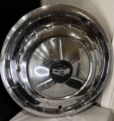 1957 雪佛兰轮毂盖 14 英寸轮毂盖 BELAIRE BISCAYNE NOMAD OE  — 第 1/4 张图片